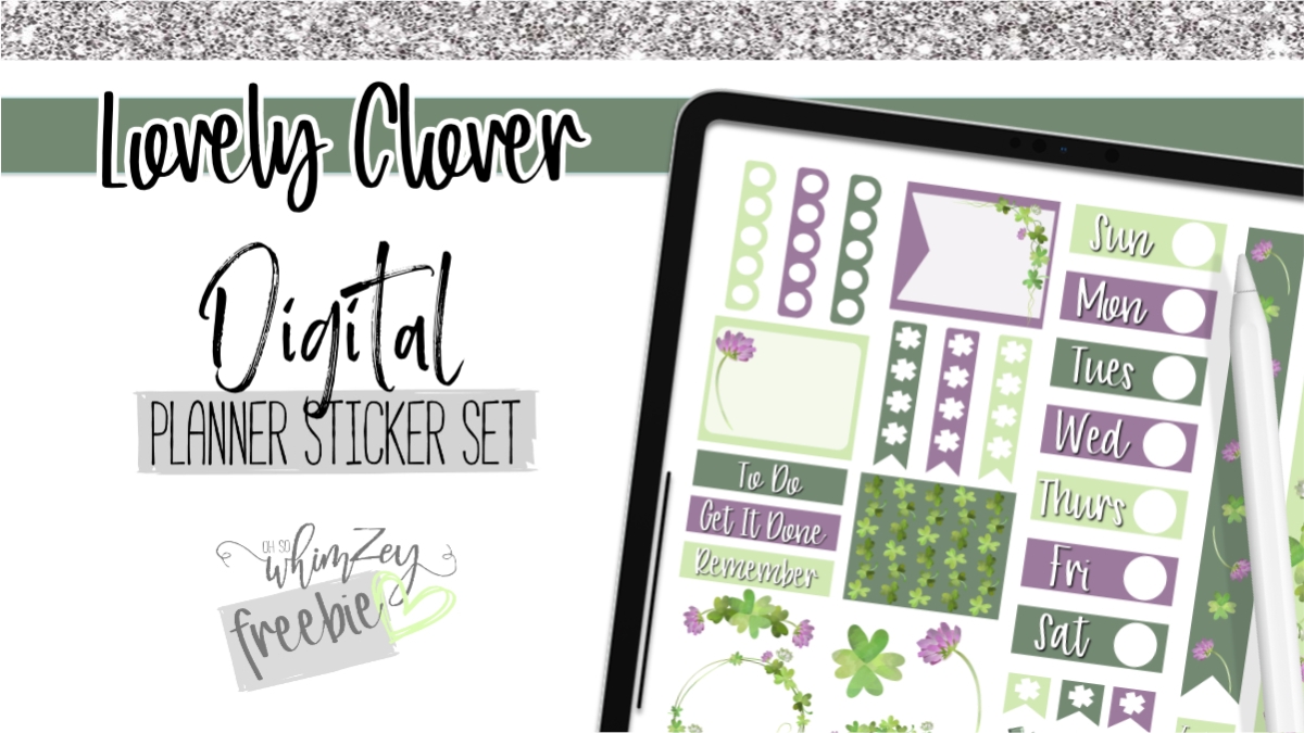 Lovely Clover | Digital Planning Freebie