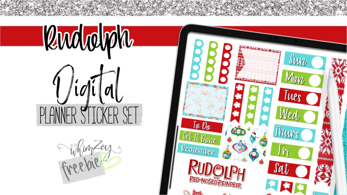 Rudolph  | Digital Planning Freebie