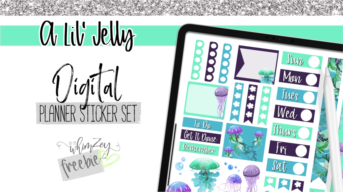 A Lil’ Jelly | Digital Planning Freebie